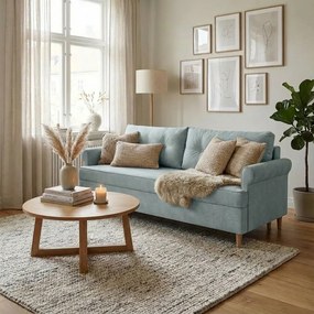 ELI Háromszemélyes kinyitható kanapé Menta