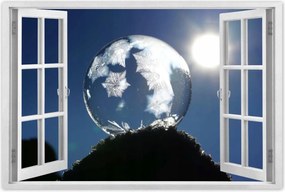 Poszterek 120x80 Fagyasztott gömb Karácsony