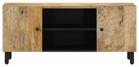tömör mangófa TV-szekrény 105 x 33 x 46 cm