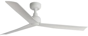 FARO 34274 - Mennyezeti ventilátor MARINE M fehér IP44 + távirányítás