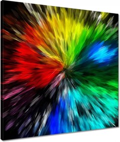 Vászonkép 50x50 Színes robbanás Színek