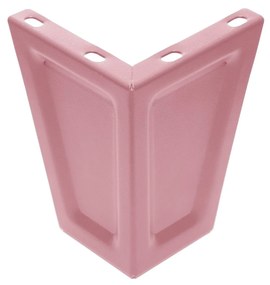 Púderrózsaszín színű bútorlábak 4 db-os készlete