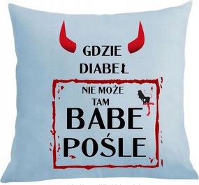 Párna párnahuzat Ahol Az Ördög Nem Tud Ott Baba Küldetés