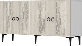 Rain 150 - White, Travertine