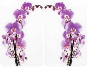 WENKO 2521433500 - Fedőlap (ABDECKPLATTE) - virágos/növényes, 30x52 cm, többszínű