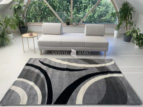 Comfort 4791 szürke modern szőnyeg 40x70 cm