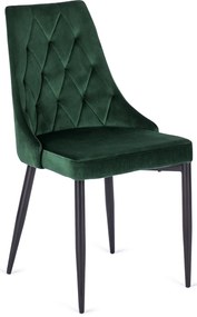 Zöld Bársony Étkezőszék CORK