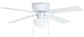 Eglo Eglo 35181 - Mennyezeti ventilátor CAGLIARI 1xE27/60W/230V fehér EG35181