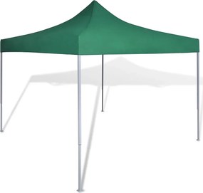 vidaXL zöld összecsukható pavilon 3 x 3 m