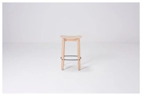 Natúr színű tölgyfa bárszék (ülésmagasság 65 cm) Nora – Gazzda