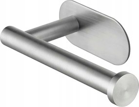 Tartó Akasztó Fém Wc-papír Öntapadós Ragasztó Ezüst Loft Wc