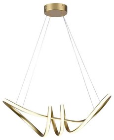 LED Csillár zsinóron LED/24W/230V 3000K arany