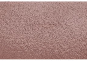 Rózsaszín buklé szövet kanapé 260 cm Saint-Germain – Bobochic Paris