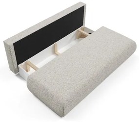 Kihúzható 3 személyes kanapé tárolóval PRATO bézs