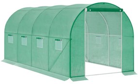 Fóliasátor 200x250x400 cm erősített vázzal+fólia