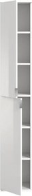 Project X előszobai gardrób szekrény matt fehér