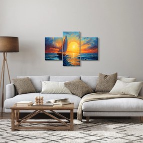 Kép - Vitorlások (90x60 cm)