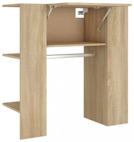 sonoma tölgy szerelt fa előszobaszekrény 97,5x37x99 cm