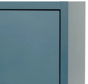 Boxie 1 ajtós fali szekrény 40x40x37 cm petrol kék