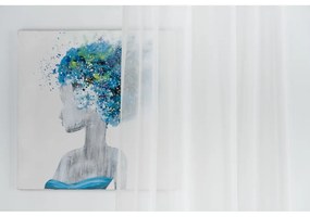 Krémszínű átlátszó függöny 300x245 cm Voile – Mendola Fabrics