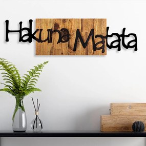Hakuna Matata 4 fa-fém faldekoráció
