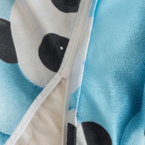 Mikroszálas ágyneműhuzat SKY PANDA kék Ágyneműhuzat mérete: 70 x 80 cm | 140 x 200 cm