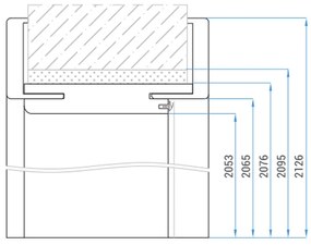 Dekor tok IR wenge 75/210 14-16 jobbos króm pánt