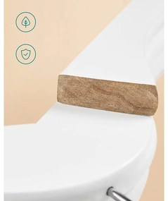 Faakasztók, 10 db -os csúszásmentes vállfák, fehér