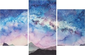Kép - Milky Way, akvarell (90x60 cm)