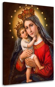 Gario Vászonkép Madonna és gyermeke Méret: 40 x 60 cm