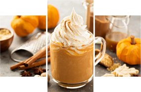Kép - Tök latté (90x60 cm)