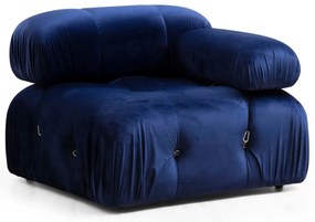Sarokkanapé Bubble Velvet Kék L1-O1-1R-PUF