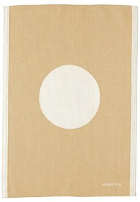 Lenkeverék konyharuha 46x66 cm Vera Ochre – Pappelina