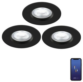 Nordlux Nordlux-KÉSZLET 3x LED Dimmelhető fürdőszobai lámpa DON SMART LED/4,7W/230V IP65 NX0025