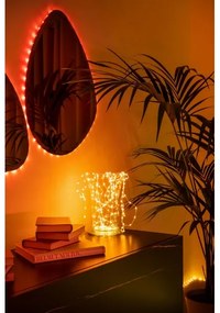 Twinkly TWD060STP-T - RGB LED fényerőszabályozható DOTS fényfüzér 60 LED 7 m USB Wi-Fi