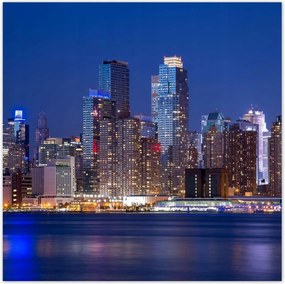 Poszterek 100x100 New York éjszaka