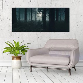 Kép - Páfrányok a holdfényben (120x50 cm)