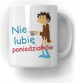 Bögre Nem Szeretem Hétfőn Ajándék Kollégának Munkatársnak