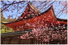 Poszterek 120x80 Japán templom