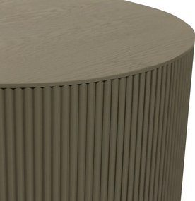 Khaki kerek dohányzóasztal ø 60 cm Sanne – WOOOD