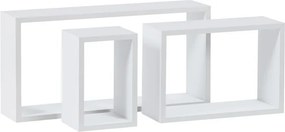 Fali polc fehér színben, P-009 WT2