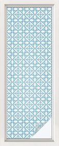 Ablakfólia öntapadós Adatvédelem Kék díszek 50x146