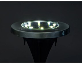 Happy Green Süllyeszthető LED lámpa ezüst, 12 cm