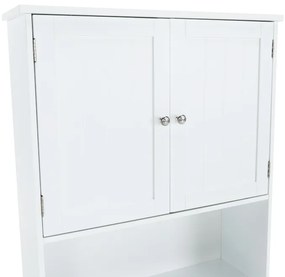 Szekrény a WC fölé, fehér, ATENE TYP 5