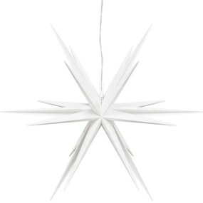 összecsukható fehér karácsonyi lámpa LED-del 43 cm