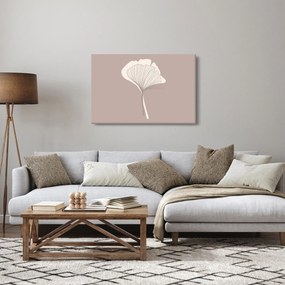 Kép - Bézs színű levelek N⁰3 (90x60 cm)