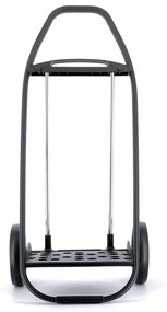Gurulós bevásárlótáska 53 l Com Tweed Polar Black Tube – Rolser