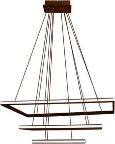 DOMENOLED 447 Modern Led Függesztett Lámpa Barna LED IP20
