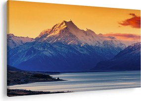Kép - Pukaki-tó (90x60 cm)