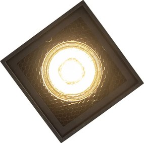 Okos design spotlámpa fekete, WiFi GU10-zel - Qubo Honey